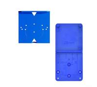 babominimer Lot de 2 guides de perçage de trou de charnière de 35 mm et 40 mm pour charnières d'armoire, gabarit de gabarit en plastique ABS pour montage de porte, compatibilité avec foret en carbure