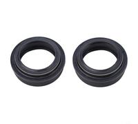babominimer Lot de 2 joints d'étanchéité anti-poussière pour fourche de vélo - 28,6/30/32/34 mm - En résine et plastique - Pour fourche avant de vélo (30 x 39,6 mm)