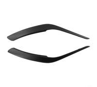 babominimer Lot de 2 panneaux de poignée de porte intérieure pour X1 E84 2009-2015, noir, avant, arrière, gauche, droite, compatible avec les numéros de pièce 51412991775 51412991776