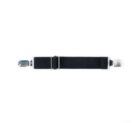babominimer Lot de 2 pinces de jambe réglables - Pinces élastiques pour pantalon de cyclisme avec clips en acier inoxydable durables compatibles avec sécuriser les pantalons pendant l'équitation, à