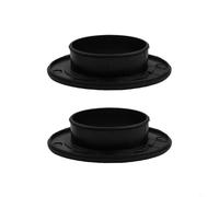 babominimer Lot de 2 protections de pédalier en plastique anti-poussière de 24 mm de diamètre intérieur compatibles avec la plupart des systèmes BB, outil facile (B)