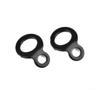 babominimer Lot de 2 sangles d'ancrage D-For pour moto, VTT, UTV, moto tout-terrain, en acier inoxydable, capacité de 907,2 kg, anneaux de montage galvanisés résistants à la rouille avec 5 mm B