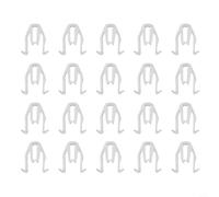 babominimer Lot de 20 clips en plastique 09409-08326 pour véhicules - Longueur de tige de 14 mm, fixations de rechange pour moulures et garnitures extérieures de voiture, compatibles avec Sien