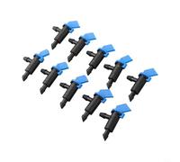 babominimer Lot de 20 émetteurs d'irrigation goutte à goutte avec débit de /2/4 GPH pour arrosage de jardin, compatibles avec tubes de 4 mm/7 mm, goutteurs en plastique résistant aux UV pour extérieur