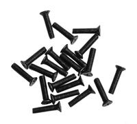 babominimer Lot de 20 vis d'adaptation de mandrin à filetage gauche M5/M6 en tailles 22 mm et 25 mm, boulons de fixation en alliage d'acier de grade 10 pour remplacement ou réparation de mandrin UNF