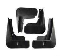babominimer Lot de 4 bavettes garde-boue noires en ABS pour EV6 2022 + accessoires de roues avant et arrière pour une installation facile et durable (ordinaire)