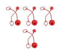 babominimer Lot de 4 capuchons anti-poussière ISO7241-B en caoutchouc rouge mâle femelle pour connecteur rapide 1/4 3/8 1/2 3/4 1" (1,9 cm)