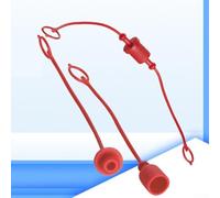 babominimer Lot de 4 capuchons anti-poussière ISO7241-B en caoutchouc rouge mâle femelle pour connecteur rapide 1/4 3/8 1/2 3/4 1" (2,5 cm)