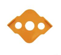 babominimer Lot de 4 modèles de défonceuse à gabarit radius pour travail du bois, ABS pour CNC haute dureté avec design de sécurité à trois trous, outil de coupe R5-R40 pour coins ronds, lot de 4 (R15