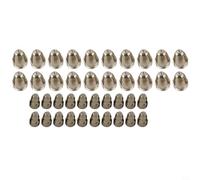 babominimer Lot de 40 consommables de découpe plasma pour lampe de poche - Embout d'électrode 1,5 mm 80 A Accessoires de coupe plasma à air CUT-70 CUT-80 CUT-100 (1,1 mm)