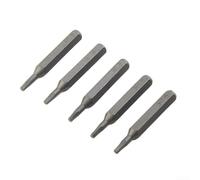 babominimer Lot de 5 embouts de tournevis hexagonaux magnétiques H4 × 28 mm, petites têtes de tournevis en acier, tige hexagonale de 4 mm pour instruments, électronique, meubles, appareils ménagers et