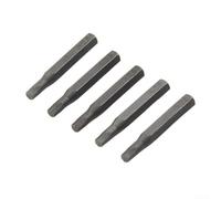 babominimer Lot de 5 embouts de tournevis hexagonaux magnétiques H4 × 28 mm, petites têtes de tournevis en acier, tige hexagonale de 4 mm pour instruments, électronique, meubles, appareils ménagers et