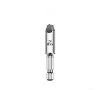 babominimer Lot de 5 extracteurs de vis cassées en alliage d'acier pour un retrait facile des vis dénudées endommagées, compatible avec perceuses manuelles et au lithium (2#)