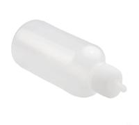 babominimer Lot de 5 flacons souples en plastique pour condiments avec 7 buses interchangeables, distributeurs de sauce de qualité alimentaire pour ketchup, moutarde, vinaigre et vinaigrettes, 50 ml