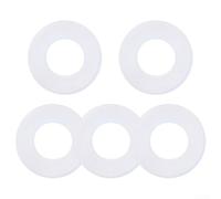 babominimer Lot de 5 rondelles d'étanchéité en silicone transparent pour Siamp pour valve de chasse Optima 49/50 34490507, joints de rechange fiables pour réservoir de toilette, joints de rétention