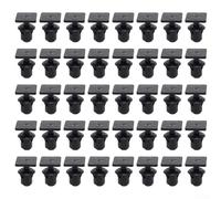 babominimer Lot de 50 clips de fixation pour garniture de toit T5 pour transporteur, clips de fixation en ABS noir compatibles avec OE 701867549, remplacement direct pour Interio endommagé
