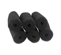 babominimer Lot de 6 rouleaux d'éponge de pré-filtre pour Beckett Pond G FR 7209410 7137710, noir, 15 x 6,6 cm avec 2 cm de diamètre intérieur, eau efficace