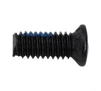 babominimer Lot de 8 fixations métalliques noires et bleues pour pédales de vélo de 8,5/9,5/10,5 mm
