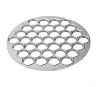 babominimer Machine à raviolis à 37 trous en alliage d'aluminium pour faire des raviolis, potstickers, wontons, pelmeni, empanadas et plus encore, rapide et cuisine