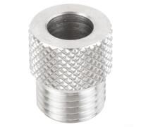 babominimer Manchon de perçage en acier inoxydable de 3 à 10 mm pour gabarit de cheville pour le travail du bois, outil de positionnement pour éviter la dérive et (9 mm)