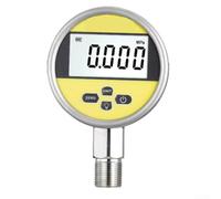 babominimer Manomètre numérique en acier inoxydable, compteur hydraulique de 0 à 25 MPa avec réponse rapide, jauge de vide corporelle 304 pour eau, air, huile, alimenté par batterie (0 ~ 2,5 MPA (0,5