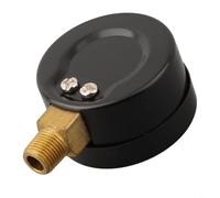 babominimer Manomètre pour compresseur d'air, gamme 0-180 psi, modèles Y40 Y50, filetage G1/8, coque en plastique ou en fer, compatible avec eau et liquides (I)