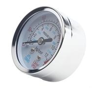 babominimer Manomètre pour compresseur d'air, gamme 0-180 psi, modèles Y40 Y50, filetage G1/8, coque en plastique ou en fer, compatible avec eau et liquides (H)