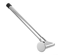 babominimer Marteau de tente de camping Q235 en acier et alliage d'aluminium avec extracteur de clous, maillet léger et portable pour randonnée et camping en plein air, zinc