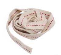 babominimer Mèche plate de rechange pour lampe à pétrole en coton - 1 m - Pour lanternes de camping vintage et lampes à huile Hurricane - Matériau en coton à haute absorption - Largeur : 0,5 cm