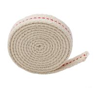 babominimer Mèche plate de rechange pour lampe à pétrole en coton - 1 m - Pour lanternes de camping vintage et lampes à huile tempête - Matériau en coton à haute absorption - Largeur : 2 cm