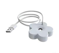 babominimer Mini humidificateur d'air portable USB avec diffuseur d'aromathérapie, mini humidificateur d'air silencieux pour la maison, la chambre à coucher ou le bureau, alimenté par USB petit