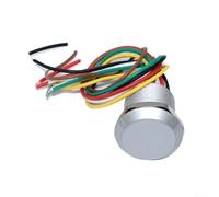 babominimer Mini lecteur RFID EM4100 125 kHz pour systèmes de contrôle d'accès, boîtier en polyamide étanche pour les conditions météorologiques difficiles, sortie standard Wiegand26, alimentation 12
