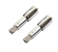 babominimer Paire de tarauds métriques droits pour la coupe de filetage, paire de machines à filetage fin cannelé droit pour outils à main, tailles 12 mm x 1,5 mm à 20 mm x 1,5 mm pour fer, acier