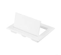 babominimer Panneau d'accès à charnière en plastique ABS avec porte amovible pour port d'inspection mural, 100 x 150 mm à 300 x 300 mm, tailles en blanc (100 x 150 mm)