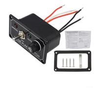 babominimer Panneau de commutation de pompe de cale à 3 voies 12 V 5 A avec mode d'arrêt manuel automatique et indicateur LED pour applications marines, automobiles, yachts, VTT