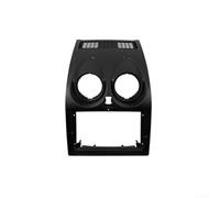 babominimer Panneau de navigation central pour Qashqai, grand écran de 22,9 cm, coque de modification de cadre audio en ABS noir, garniture de console intérieure de tableau de bord