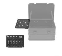 babominimer Panneau latéral de boîte de rangement en alliage d'aluminium pour accessoires d'extension de table IGT, panneau d'unité amovible pour le camping et les voyages en plein air (panneau
