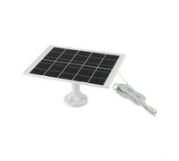 babominimer Panneau solaire 9 W 5 V avec câble de charge 3 en 1 étanche IP66 pour caméra de sécurité compatible avec Ring pour WYZE pour Reolink pour EufyCam SimpliSafe Câble de 4 m