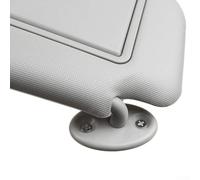 babominimer Pare-soleil de voiture avec miroir de maquillage compatible avec E160 E170 2014-2017, beige ou gris (gris gauche)
