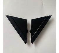 babominimer Plaque de garniture triangulaire miroir noir brillant gauche et droite compatible avec 1SJ85KX7AA 1SD00KX7AA 2012-2019