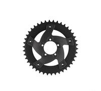 babominimer Plateau en alliage d'aluminium 40T 42T pour moteur central HD G320 M625 M615 48 V 1000 W, noir, compatible avec les composants électriques pour vélo (42T)