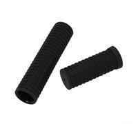 babominimer Poignées de guidon antidérapantes pour vélo de montagne pour enfants et vélos de route, poignées antidérapantes avec prise en main confortable, matériau ABS de 120 mm de long en noir (1