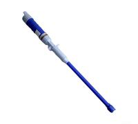 babominimer Pompe à siphon liquide à piles pratique pour l'eau, l'huile et le transfert (bleu)