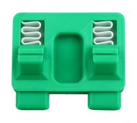 babominimer Pour appareil de soudage de fil électrique avec pinces réglables, isolation résistante à la chaleur et support compact pour un alignement précis des fils (vert)