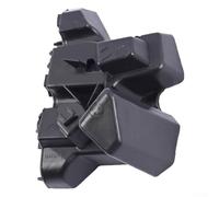 babominimer Pour pare-chocs avant droit à support d'aile pour Fiesta 2017-2022 H1BB-17D958-A1H 2353038 Barre avant ABS noire Petit support