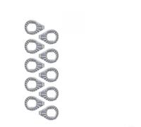babominimer Pour rondelles en acier M8 et M10 pour axe de moteur de moyeu de vélo - Kit de 10 écrous à bride argentés pour fixation de roue avant et arrière (10 pièces M8 argenté)