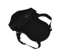 babominimer Protection dorsale de moto avec coque en polyéthylène antichoc et rembourrage en mousse haute densité, ceinture réglable et design respirant pour course de moto