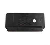 babominimer Réveil numérique à projection USB avec écran rotatif à 180°, fonction snooze et pour chambre à coucher ou bureau, projection LED sur mur ou plafond, C (noir)