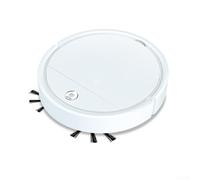 babominimer Robot de nettoyage autonome 3 en 1 - Aspiration puissante - Navigation intelligente - Plusieurs modes - Capteur anti-chute - Design compact - Blanc