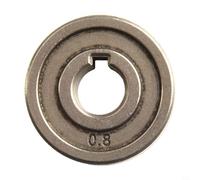 babominimer Rouleau d'alimentation pour soudeur MIG .023 .030 .035 .045 moleté V U Groove compatible avec Clarke SIP MIG100/130/160/180/200 acier à roulement (#7)